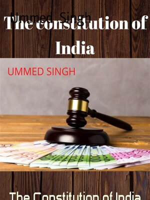 cover image of The Constitution of India